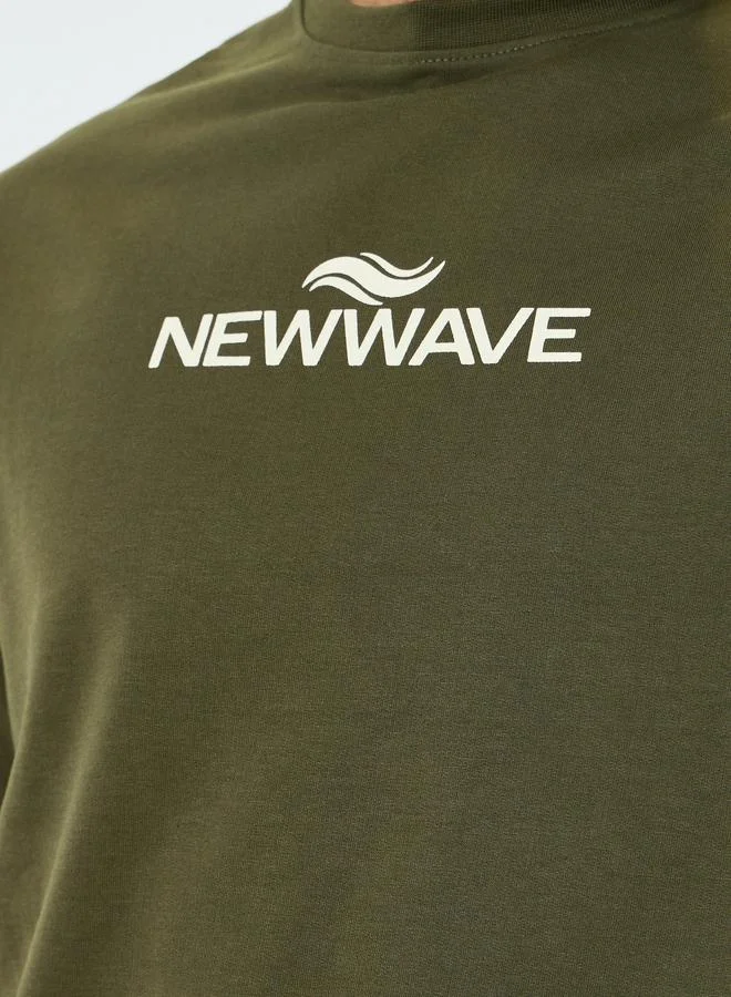 Styli Men Olive Green Oversized Shirt and Shorts Co-Ords